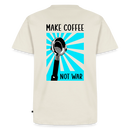 Coffee T-Shirt Beige - råhvid