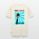 Coffee T-Shirt Beige - råhvid