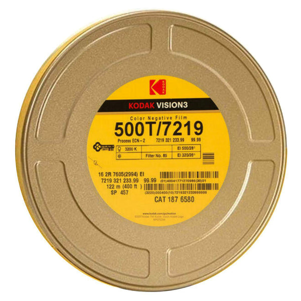 Kodak 500t 120 KODAK 16MM VISION3 500T COLOR NEGATIVE 400FT