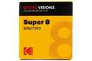 KODAK SUPER 8 VISION3 50D COLOR NEGATIVE 7203 50FT