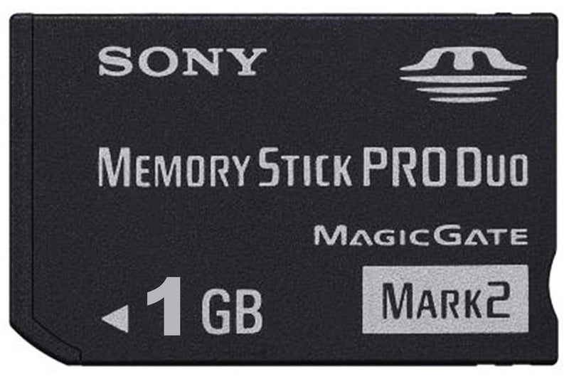 BRUGT SONY MEMORY STICK PRO DUO 1GB