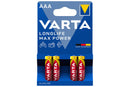 VARTA ALKALINE MAX AAA 4-PAK
