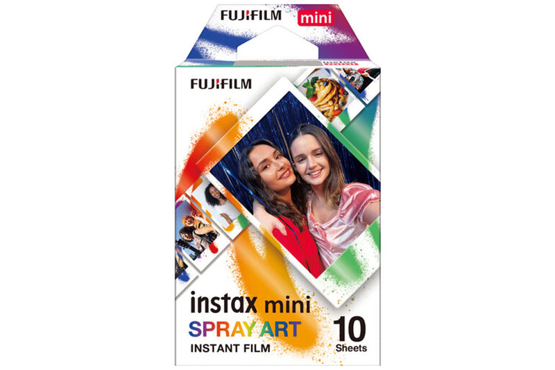FUJIFILM INSTAX MINI FILM SPRAY ART 10-PAK
