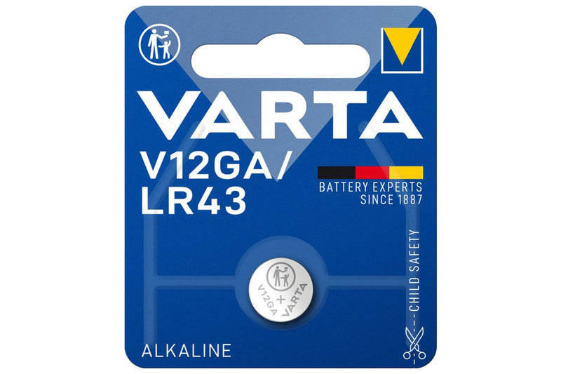 VARTA ALKALINE V12GA/LR43