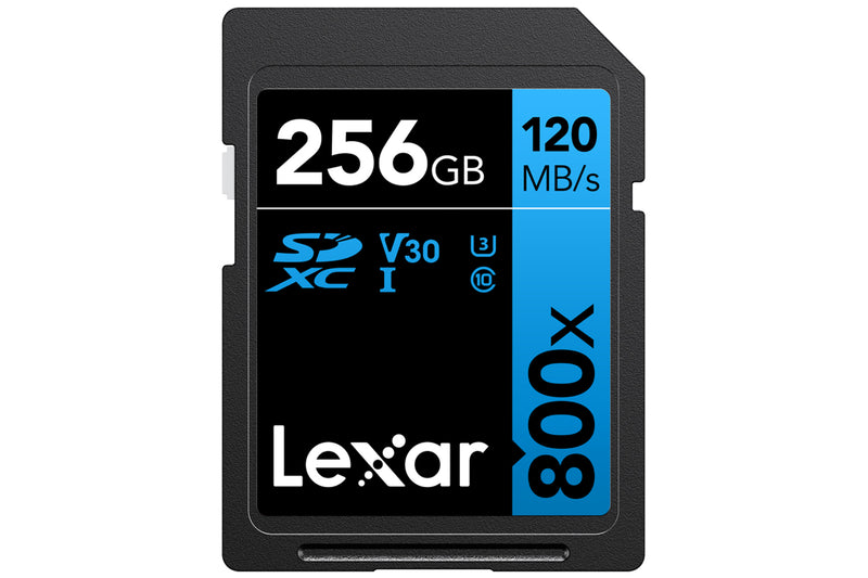 LEXAR PROFESSIONAL 800X SDXC 256GB