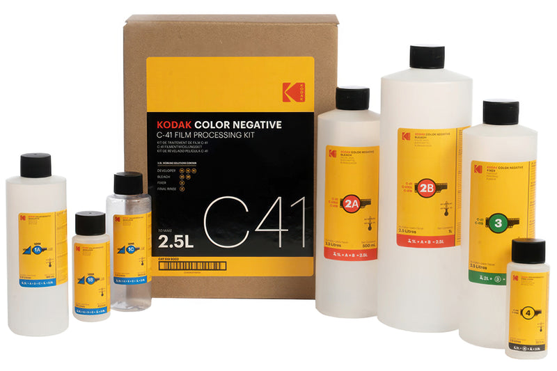 KODAK COLOR NEGATIVE C-41 FILM PROCESSING KIT 2.5L