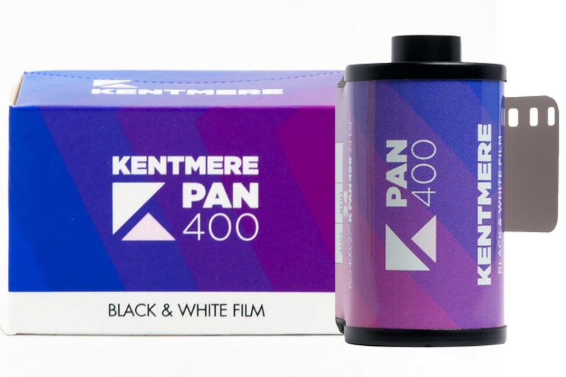 Kentmere 400 ASA – Pellicola In Bianco E Nero Per Foto D'azione E Luce Naturale (Confezione Da 5 Rullini)