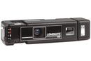 LOMOGRAPHY LOMOMATIC 110 CAMERA & FLASH BLACK METAL