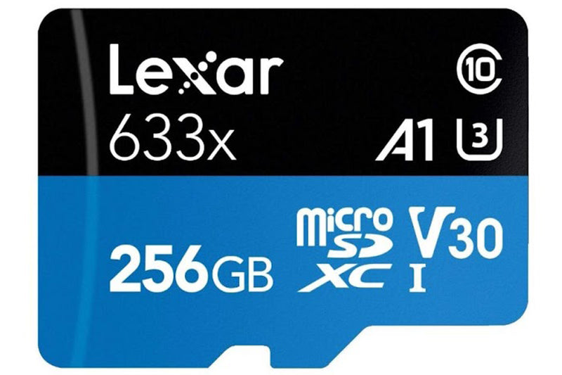 LEXAR 633X MICRO SDXC 256GB