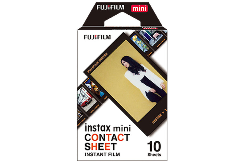 FUJIFILM INSTAX MINI FILM CONTACT SHEET 10-PAK