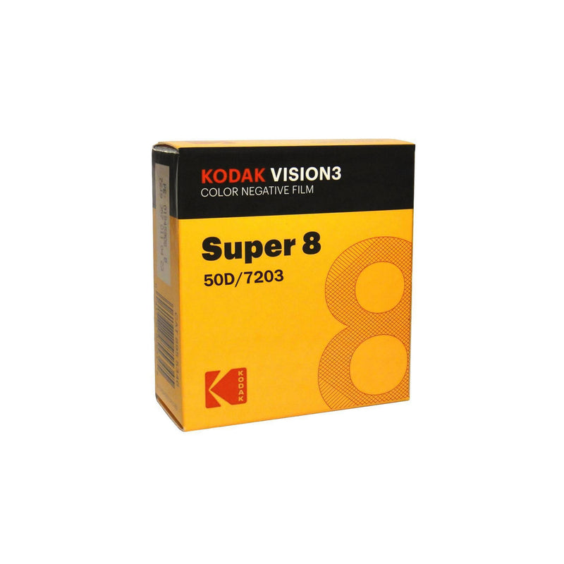 KODAK SUPER8 VISION3 50D COLOR NEGATIVE 50FT