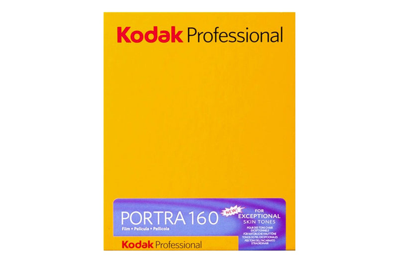 KODAK PORTRA 160 4x5" FILM 10-PAK