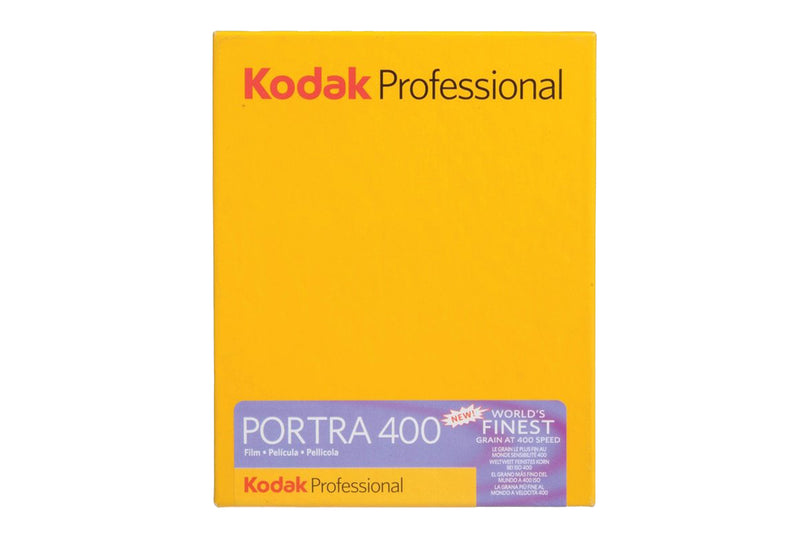 KODAK PORTRA 400 4x5" FILM 10-PAK